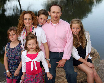 Dr. McFarland and family